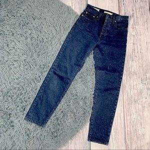 Levi’s Big E Blue Wedgie High Waisted Button Fly Jeans